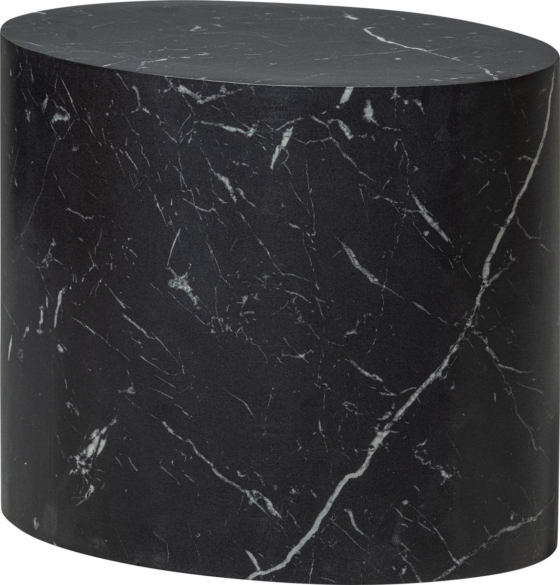 Table d'appoint Woood quint - mdf - noir - 40x48x33