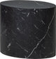 Table d'appoint Woood quint - mdf - noir - 40x48x33
