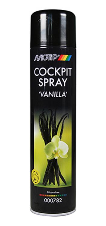 Motip 1051513 - spray cockpit vanille aérosol 600 ml | 1 pièce