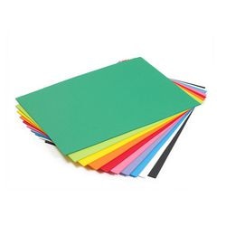 Papier coloré tutorcraft 45 x 64 cm 225 g m² assortiment de couleurs 100 feuilles