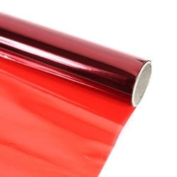 Cellophane tutorcraft rouge 1 rouleau