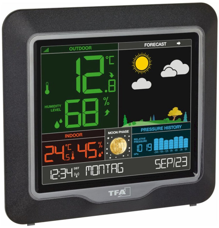 Tfa dostmann tfa 35.1150.01 saison de station funk plus humide