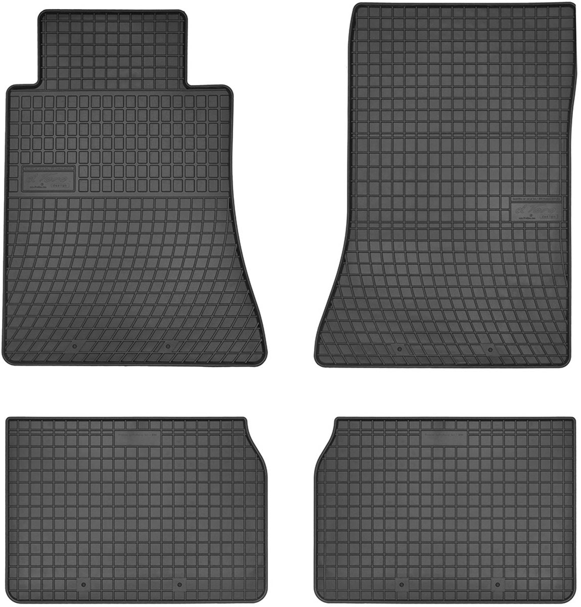 Tapis en caoutchouc Frogum Mercedes série 200 (w124) (combi) 1985-1993 -