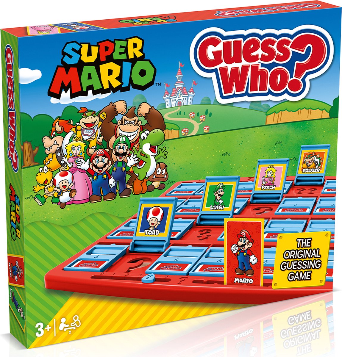 Mouvements gagnants Super Mario - jeu de société - devinez qui ? - anglais
