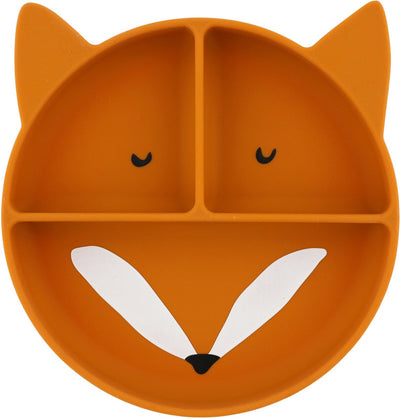 Trixie Silicone Board avec des compartiments et une tasse de succion M. Fox