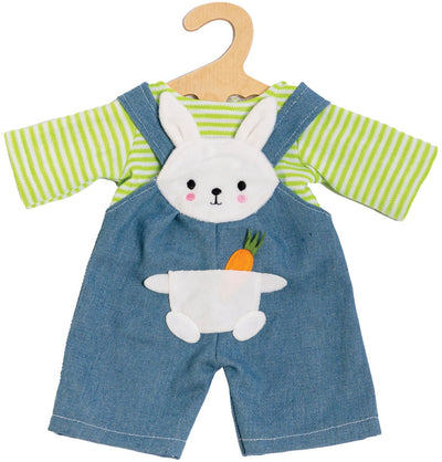 Doup de poupées avec chemise à rayures Bunny Lou, 28-35 cm