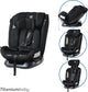 Titanium baby siège auto bébé titane vigo i-size 40-150 cm - noir