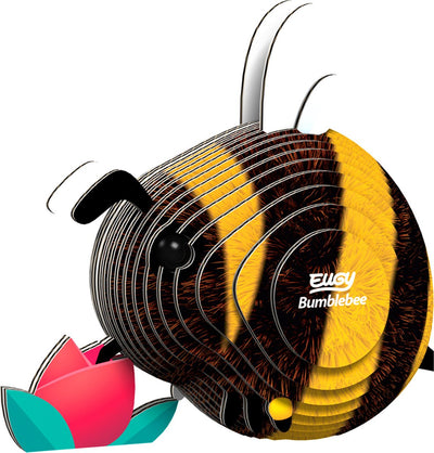 Puzzle 3D Eugy - bourdon - insectes - durable - collectionnez-les tous - 6 ans