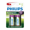 Battery Sales Europe Reccharagable HR14 NIMH C-cel 3000mAh 2 Stu