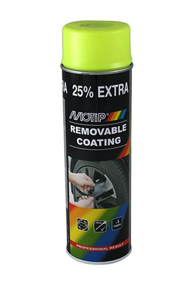 Motip 1051541 - sprayplast jaune fluor bombe aérosol 500 ml | 1 pièce
