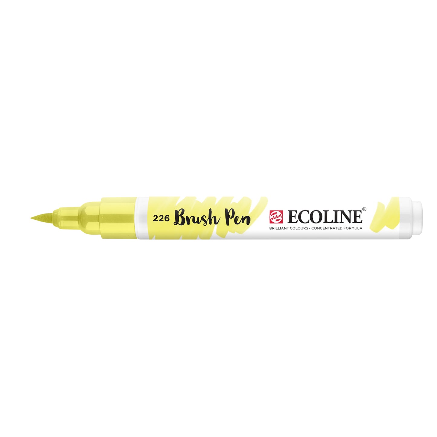 Ecoline • stylo pinceau jaune pastel 226