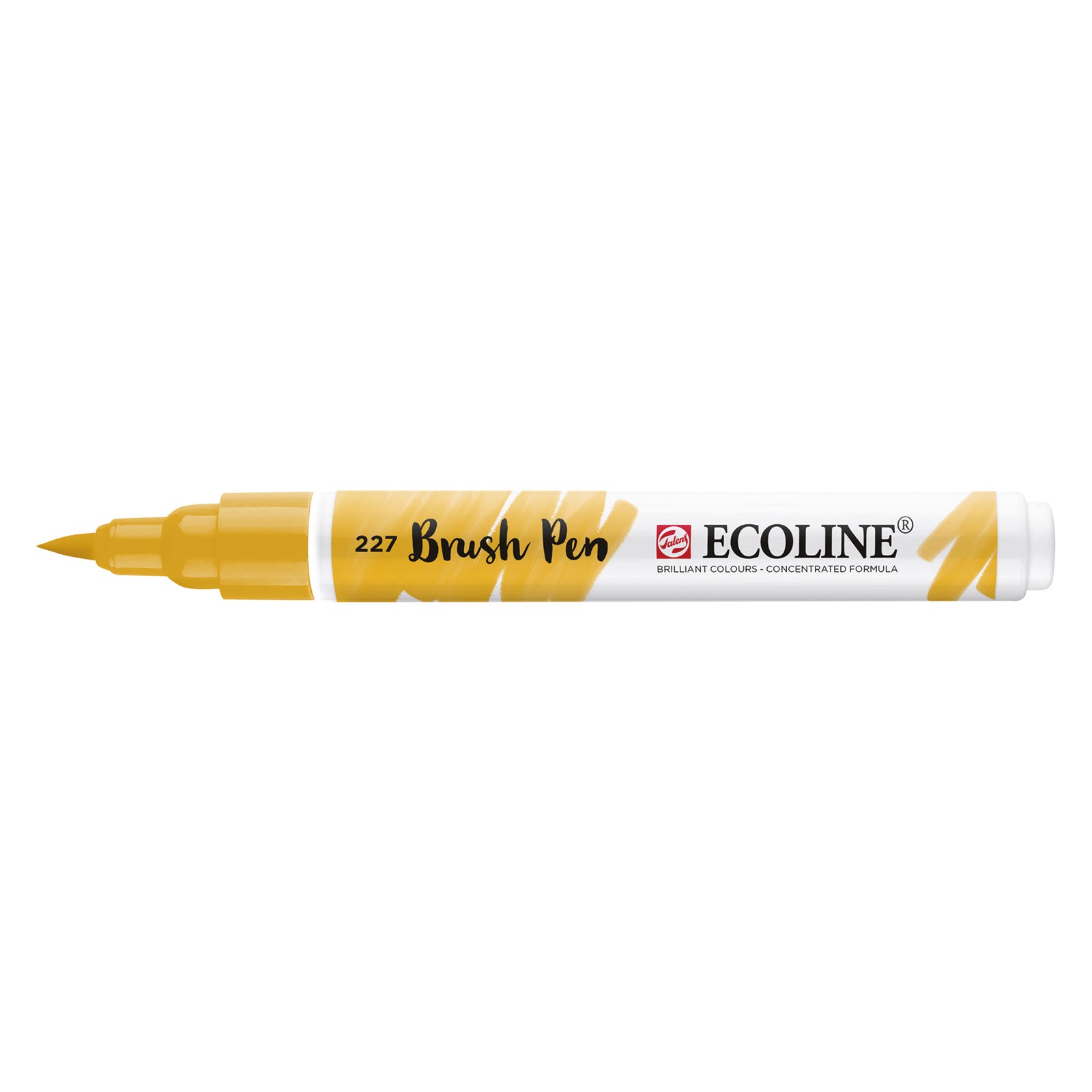 Ecoline • stylo pinceau ocre jaune 227