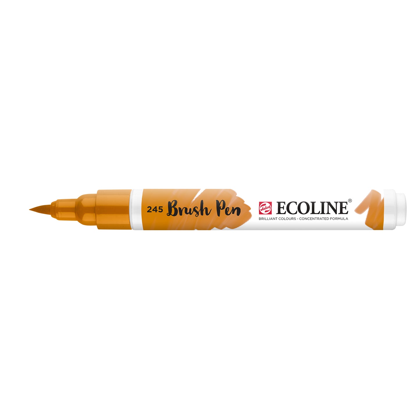 Ecoline • stylo pinceau jaune safran 245