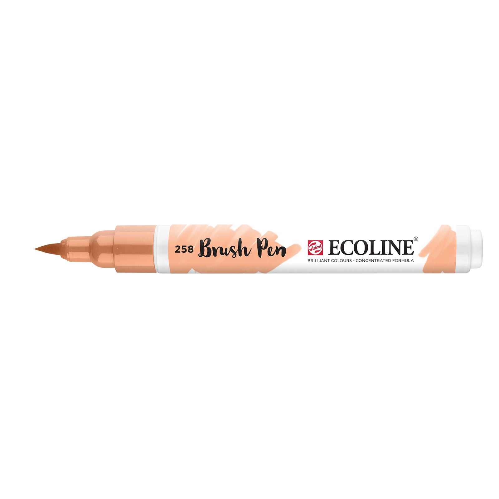 Ecoline • stylo pinceau abricot 258
