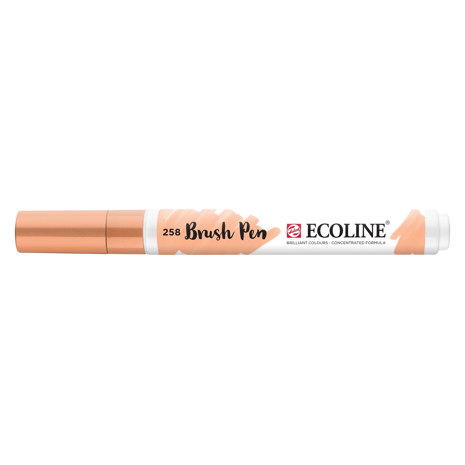 Ecoline • stylo pinceau abricot 258