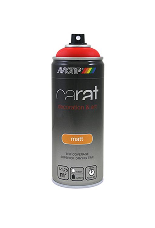 Motip 1054627 - 08049 carat rouge signalisation mat 400 ml | 1 pièce