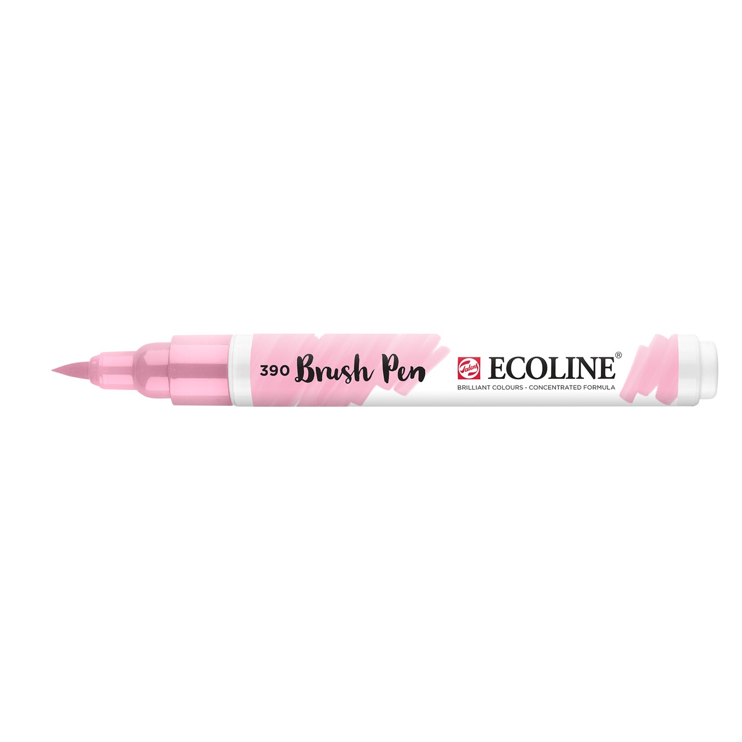 Ecoline • stylo pinceau rose pastel 390