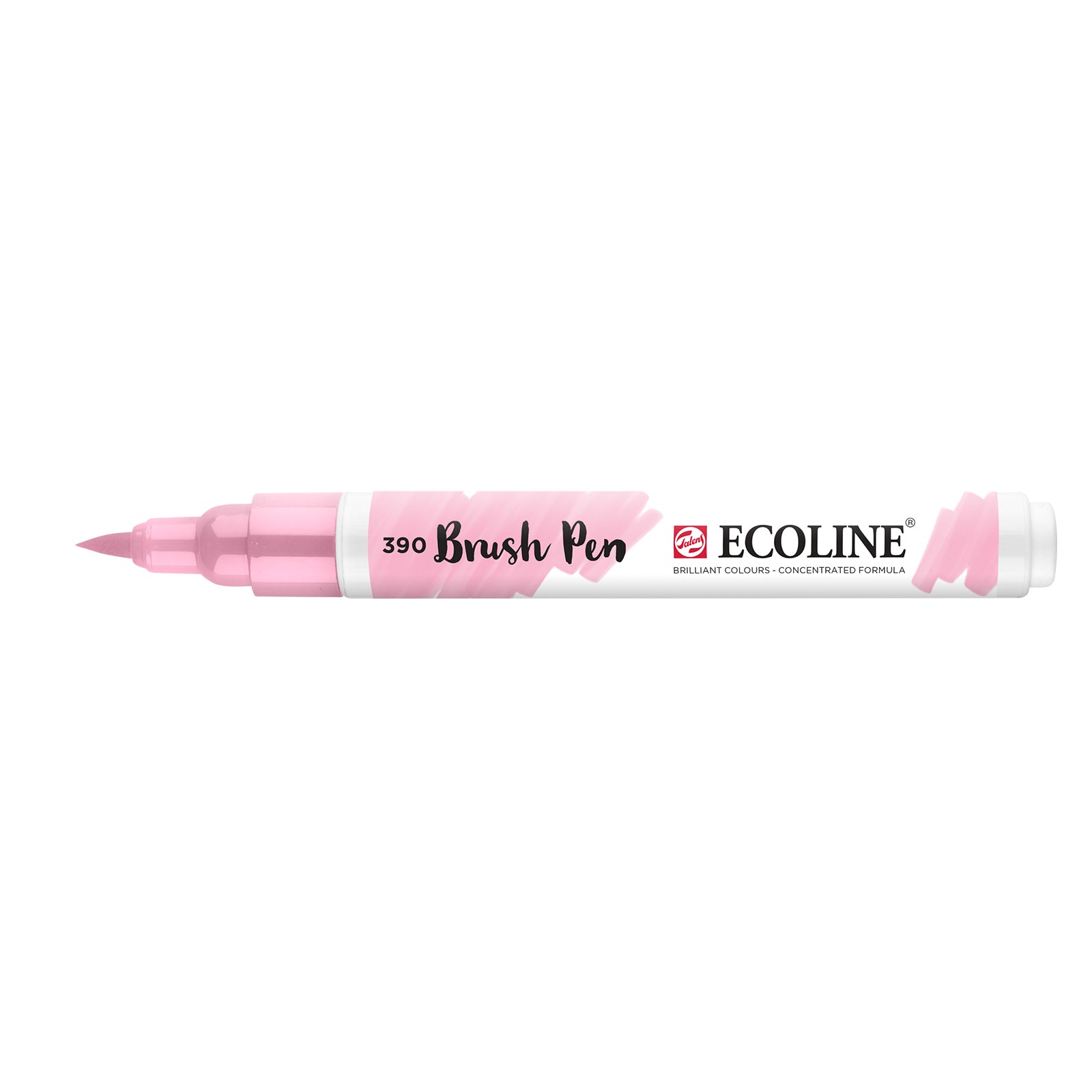 Ecoline • stylo pinceau rose pastel 390