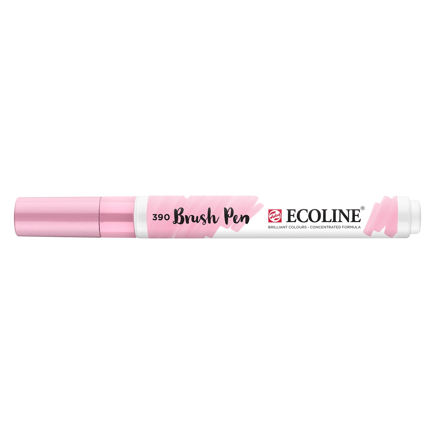 Ecoline • stylo pinceau rose pastel 390