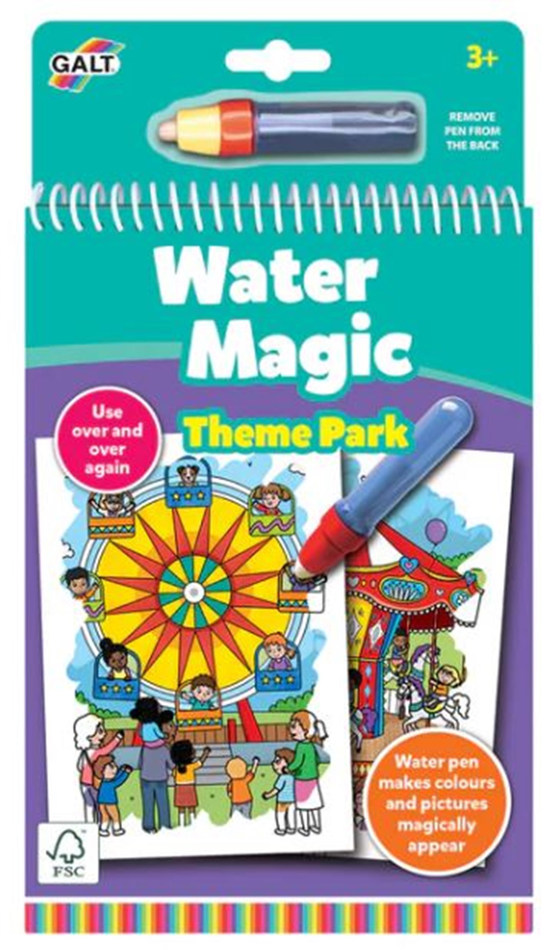 Parc d'attractions géant sur la magie de l'eau