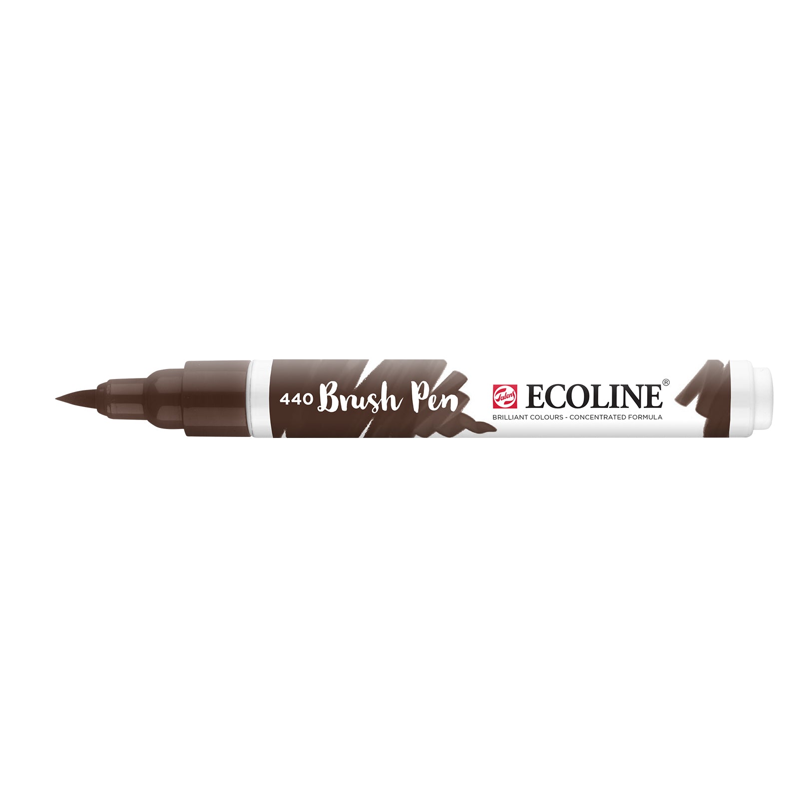 Ecoline • stylo pinceau sépia foncé 440