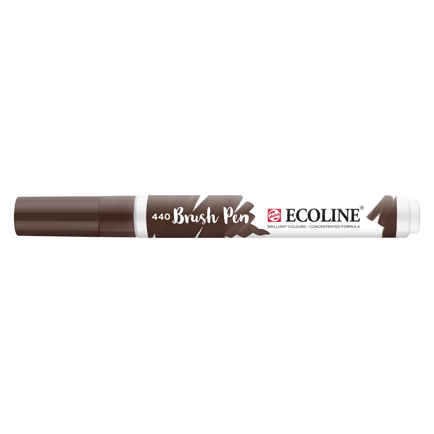 Ecoline • stylo pinceau sépia foncé 440