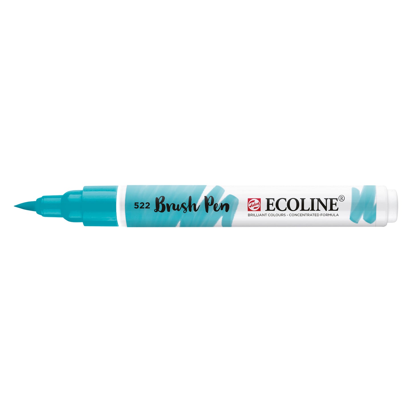 Ecoline • stylo pinceau bleu turquoise 522
