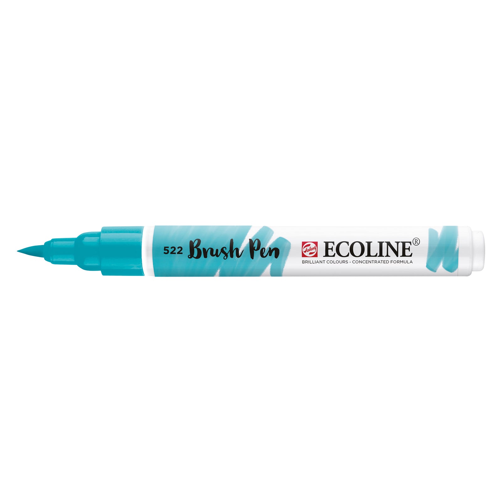 Ecoline • stylo pinceau bleu turquoise 522