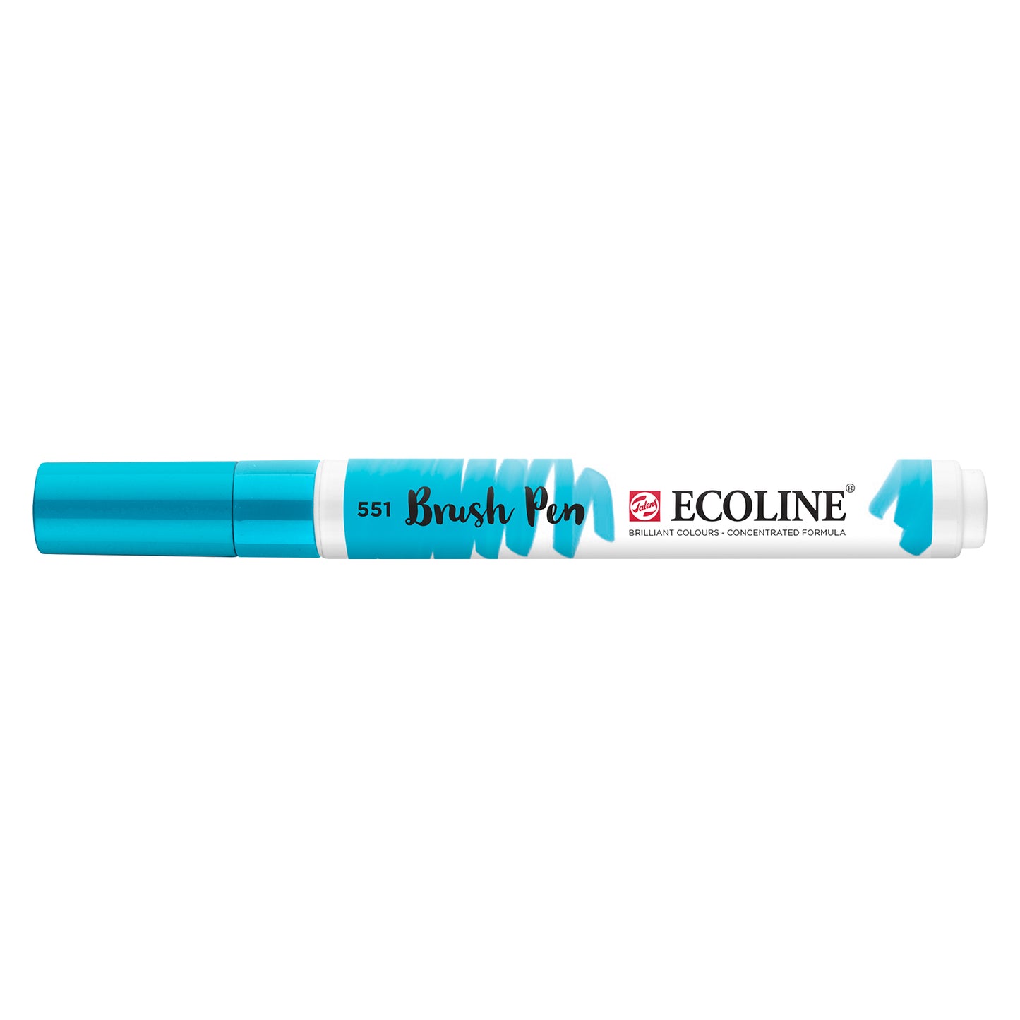 Ecoline • stylo pinceau bleu ciel clair 551