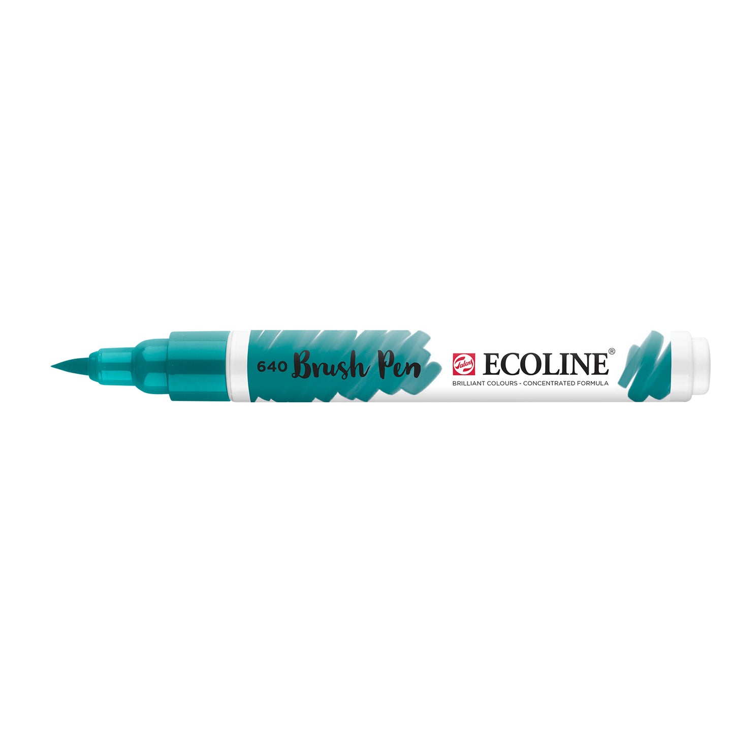 Ecoline • stylo pinceau bleu-vert 640