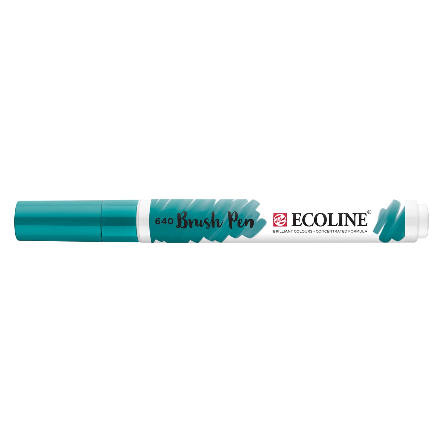 Ecoline • stylo pinceau bleu-vert 640