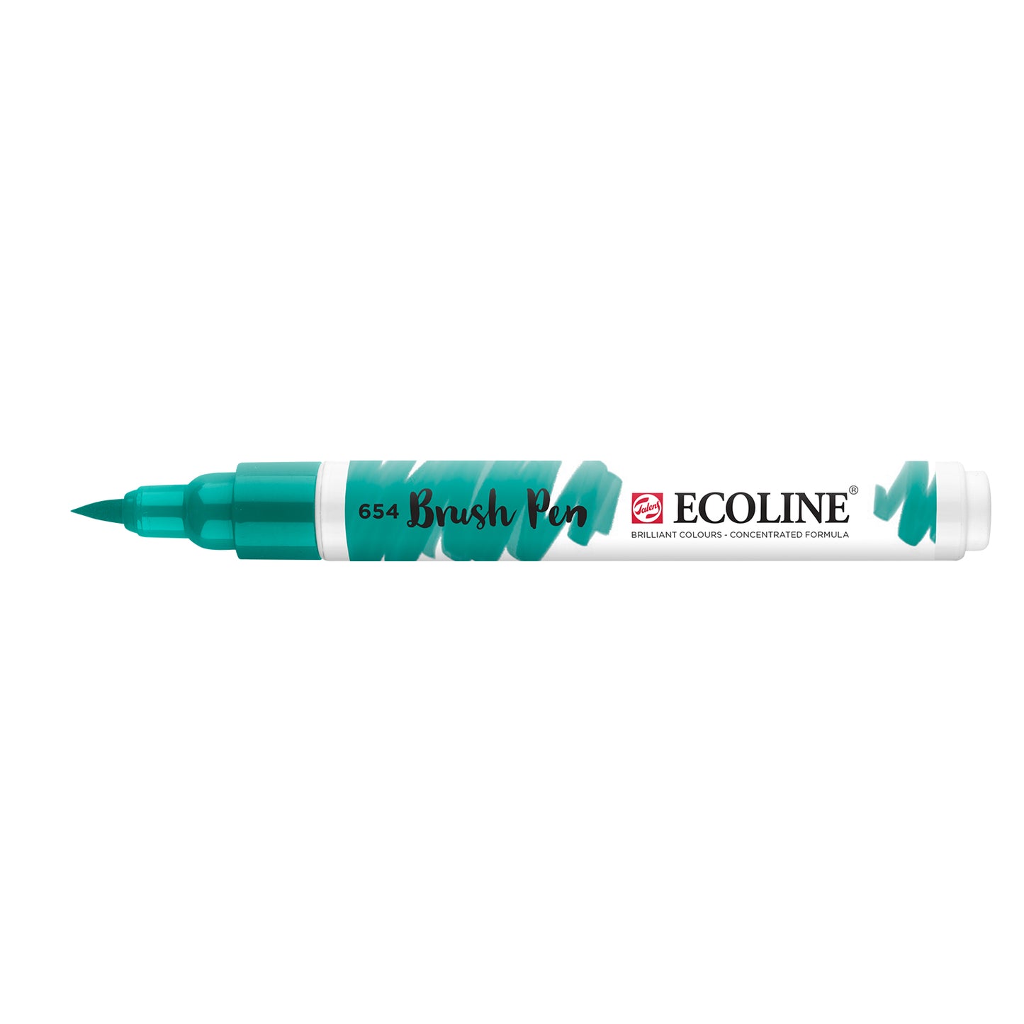 Ecoline • stylo pinceau vert pin 654
