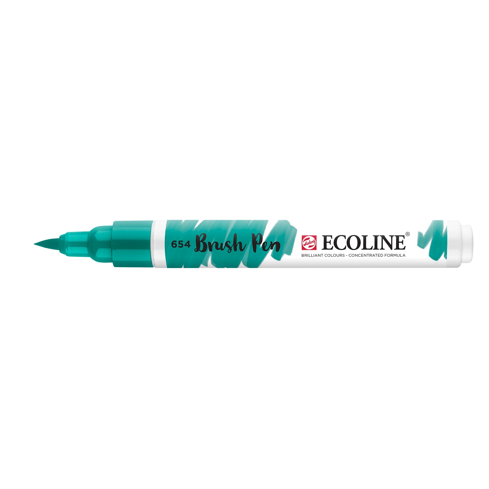 Ecoline • stylo pinceau vert pin 654