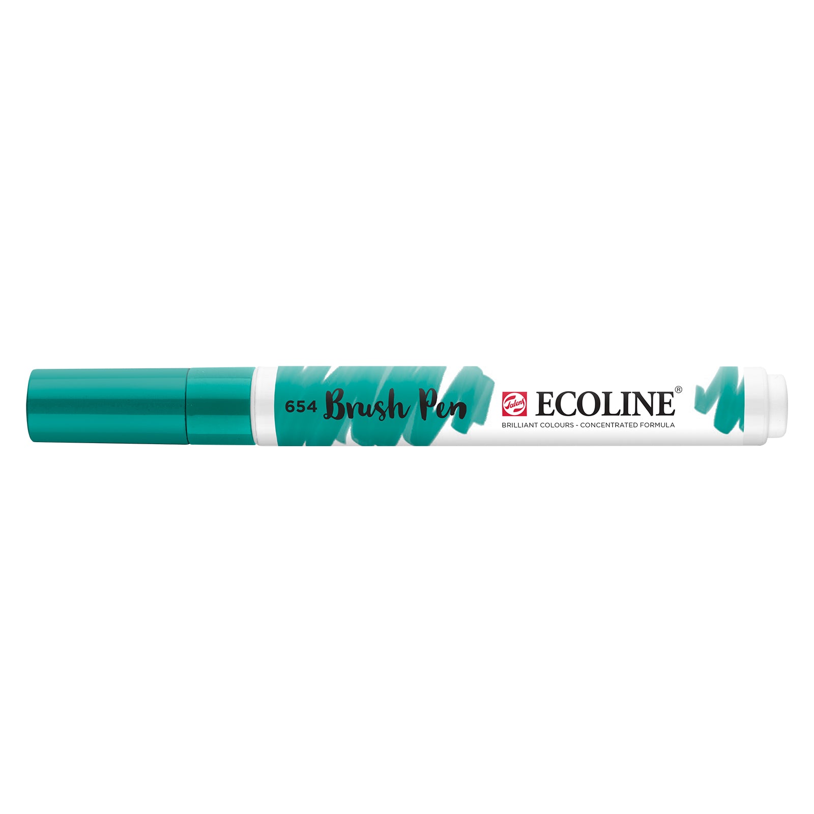 Ecoline • stylo pinceau vert pin 654
