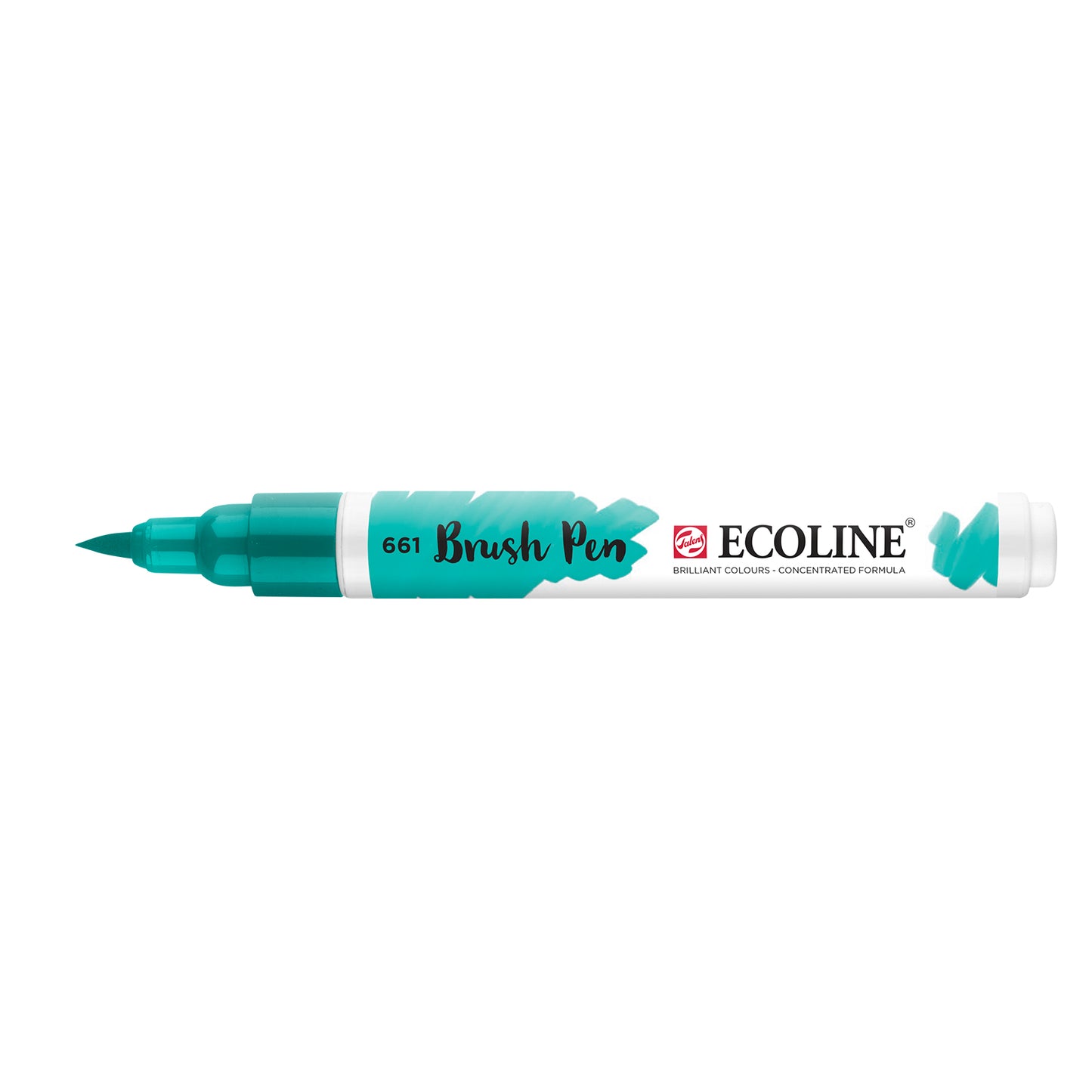 Ecoline • stylo pinceau vert turquoise 661