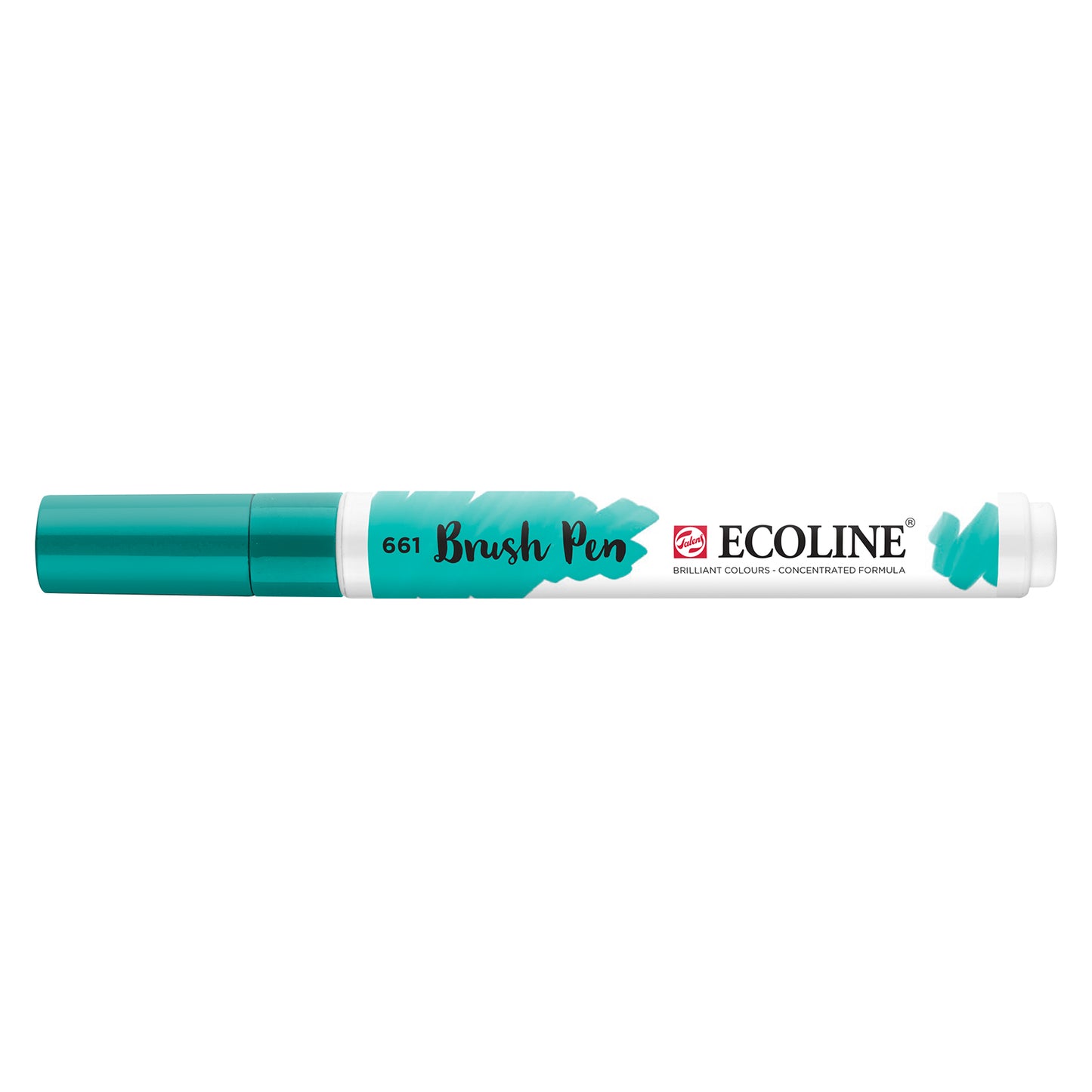 Ecoline • stylo pinceau vert turquoise 661
