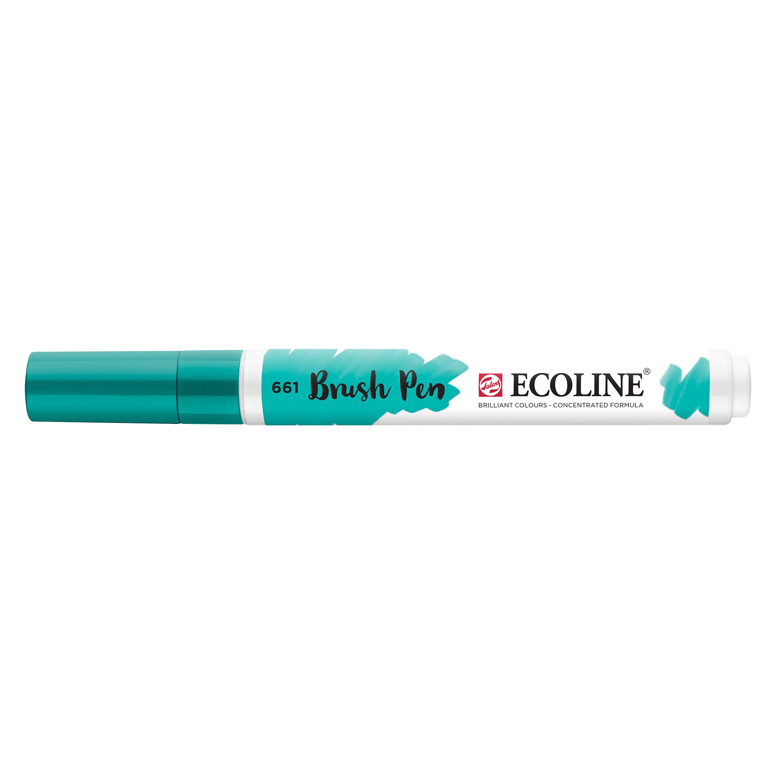 Ecoline • stylo pinceau vert turquoise 661