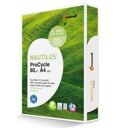 Papier nautilus recyclé 135 cie a4 80 g m²