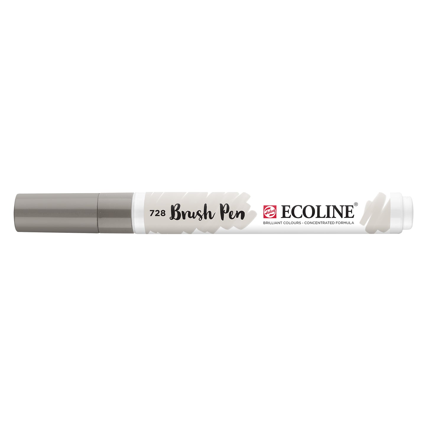 Ecoline • stylo pinceau gris chaud clair 728