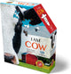 Mad capp puzzle vache mini 100 pièces en carton enfant adultes.