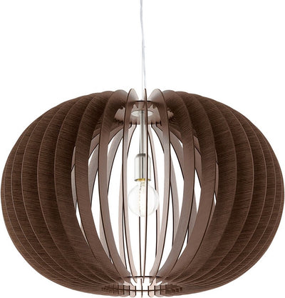 Suspension Eglo stellato - e27 - ø 23 cm - nickel mat