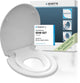 Abattant WC Schütte 82940 famille blanc - duroplast - fermeture amortie - cliquable - siège enfant intégré - laqué - blanc