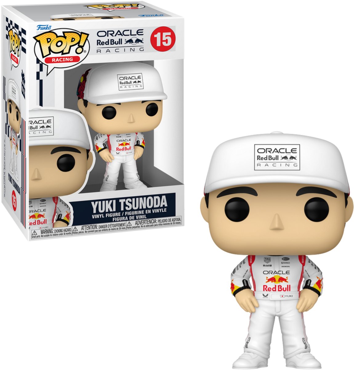 Funko-pop ! courses : oracle redbull racing - yuki tsunoda #15