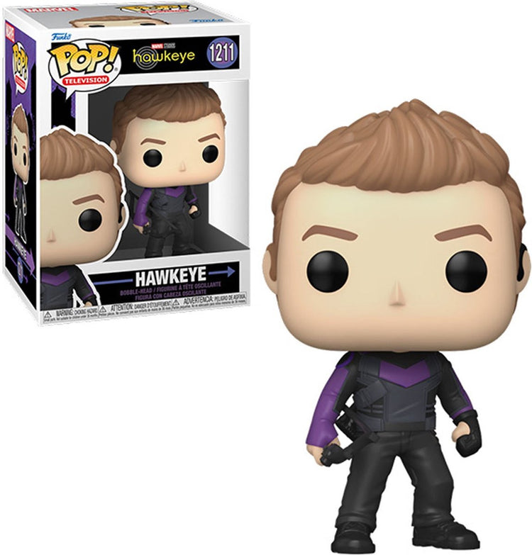 Marvel funko oeil de faucon - pop ! Figurine collector TV Hawkeye 9 cm - multicolore
