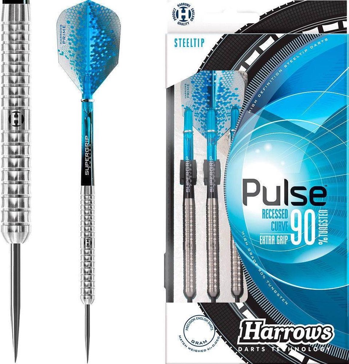 Harrows pulse 90% tungstène 22gr