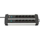 Brennerstuhl multiprise technologie premium-alu-line 12 prises duo noir 3m h05vv-f 3g1.5 les prises sont sch - 1391000912