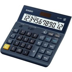 Calculatrice Casio DH-12et bleue