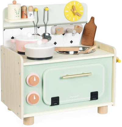 Janod - mamie brillante - petite cuisine ludique en bois