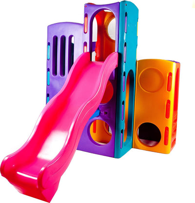 Aire de jeux Little Tikes avec 2 toboggans et tunnel - équipement de jeu