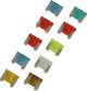 Assortiment de fusibles à mini lame à profil bas Carpoint 15-30a 10 pièces